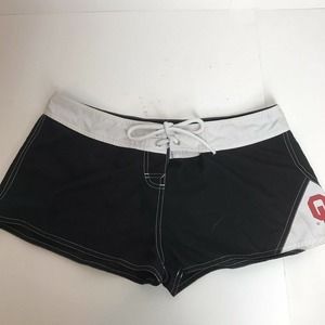 Team Sports Beachwear Black board Shorts